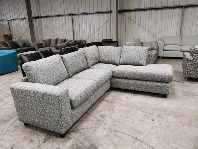 Brand new black and grey corner sofa from Mark's and Spencers in Bury, Manchester Gumtree
