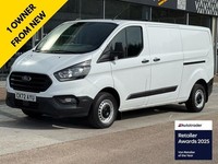 2022 Ford Transit Custom TDCI 130ps 300 Leader L2 Lwb with Ply Lining & Parking 