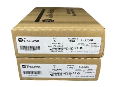 New Factory Sealed AB 1746-OW8 SER A SLC 500 AC Relay Output Module 1746OW8