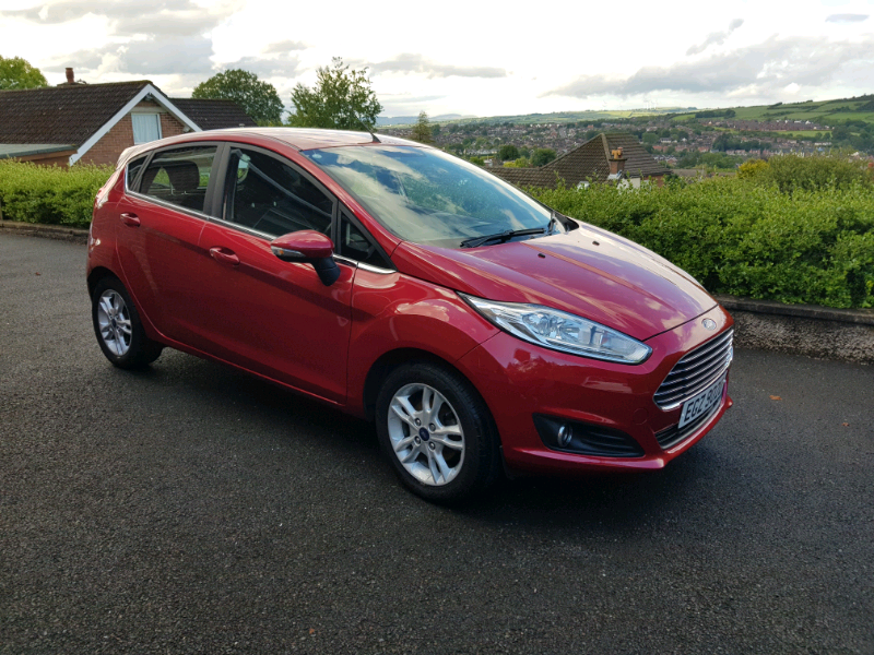 Candy Red Ford Fiesta Zetec EcoBoost 1.0L in Newtownabbey, County