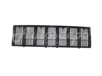 Raw Black Grille Headlight Door Park Side Marker Light 7Pcs For Cherokee 97-01