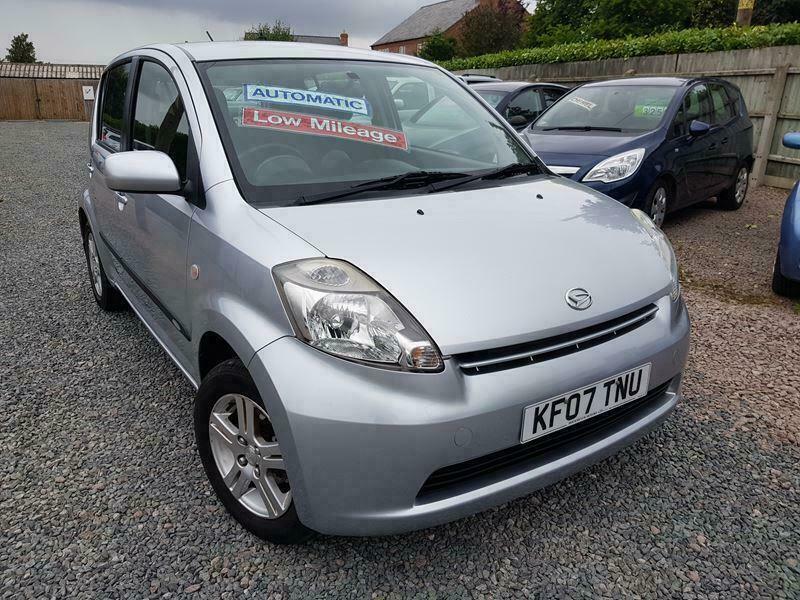 2007 Daihatsu Sirion 1.3 SE AUTOMATIC SOLD SOLD SOLD Automatic Hatchback Petrol in Grantham