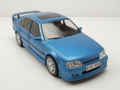 OPEL Omega EVO 500 metallic-blue 1991 1/24 WhiteBox WB124138-O