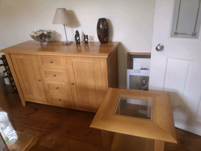 Sideboard coffe table lamp stand and TV cabinet 220.00 