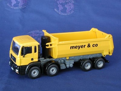 Siku 3524 MAN 4-Axle Halfpipe Dump Truck MEYER W. Germany 1/55 MIB