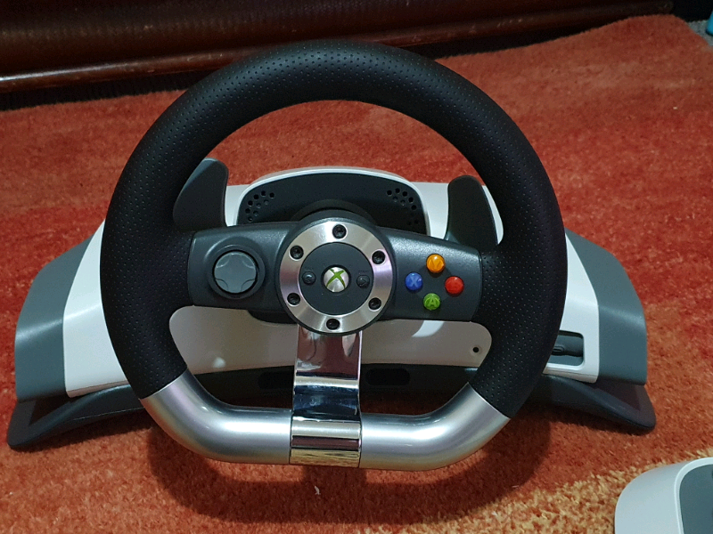 Microsoft Xbox Steering Wheel for sale in UK