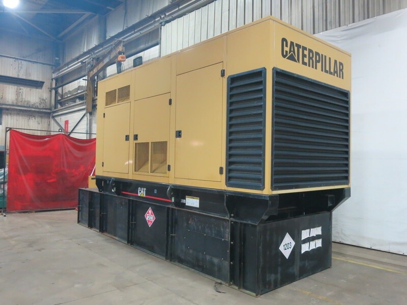 (2000) 750 KW Caterpillar 3412 Diesel Generator 1091 Hours