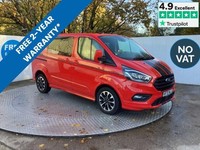 2020 Ford Transit Custom 320 EcoBlue Sport SWB L/R C/C A/C Euro 6 *NO VAT* Combi