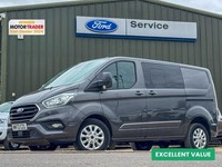 2022 Ford Transit Custom Crew Cab AUTO SWB L1H1 Low Roof Limited 320 Air Con All