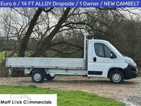 2021 Citroen Relay L3 14 Ft Alloy Dropside 335 2.2 140 Dropside Diesel Manual