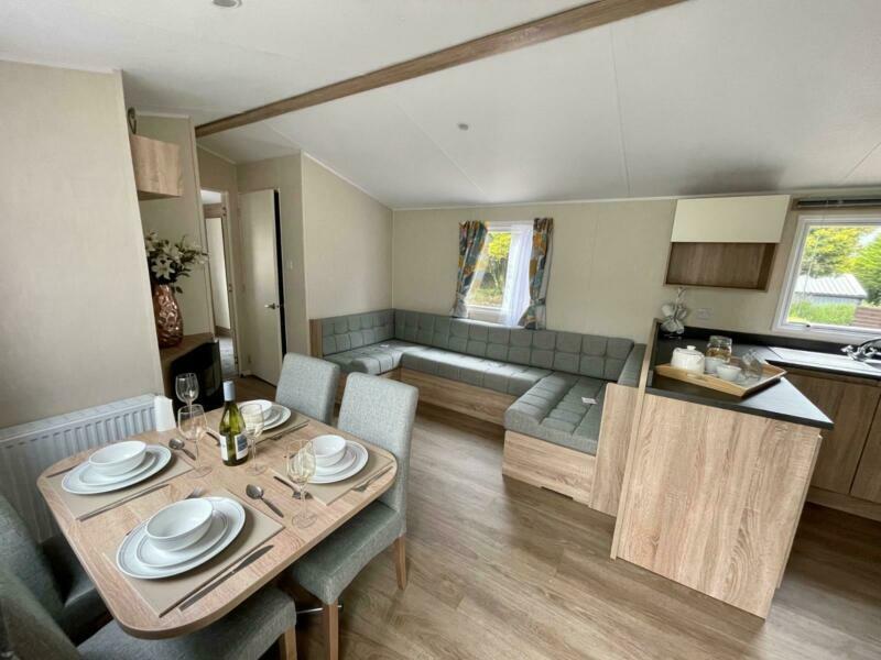 Brand New Static Caravan Centre Lounge for Sale in Lancashire nr