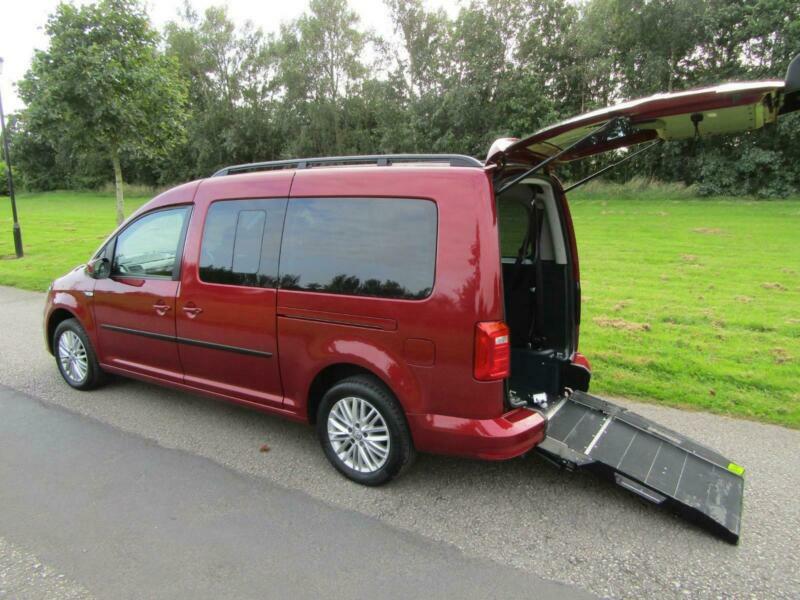 Vw Caddy Auto Wheelchair rides upfront car Wheelchair Cars Ltd