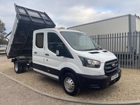 2021 Ford Transit 350 2.0 EcoBlue Leader L3 LWB DOUBLE CAB STORAGE TIPPER - DRW 