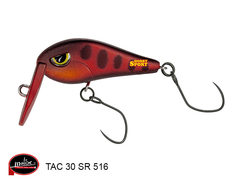 MOLIX TAC 30 SR AREA CRANK COL. 516 BROWN PAR 2,4 GR SLOW SINKING SPINNING TROTA