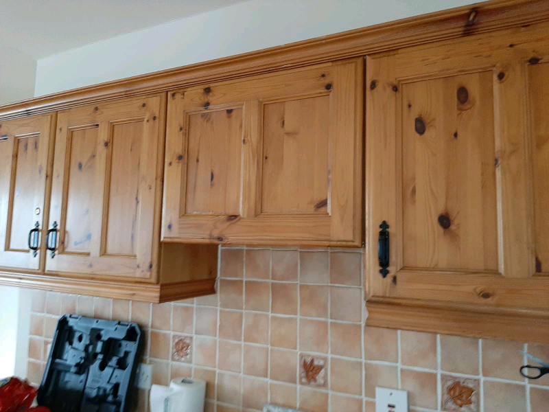 kitchen solid wood cupboards for sale in Londonderry, County