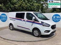 2020 Ford Transit Custom 320 EcoBlue Limited Crewcab LWB Euro 6 Combi Van Diesel