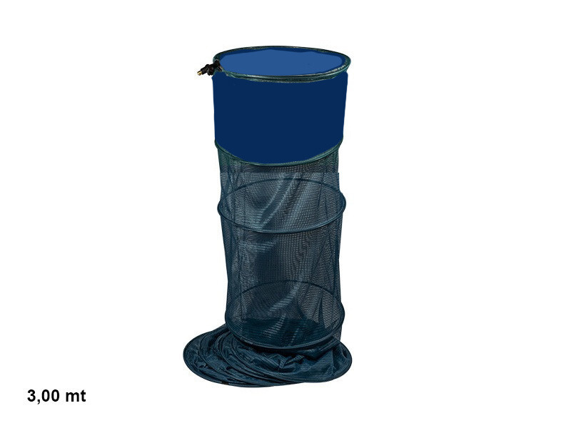 NASSA GARA COMPETIZIONE MT 3 RETE FITTA CON PROTEZIONE 8 CERCHI DIAMETRO 55 CM