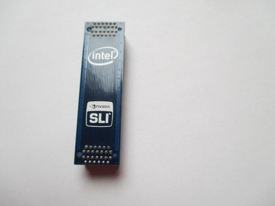   INTEL / Nvidia SLI 2 Graphics Card Bridge Cable Connector PBA:E72349-101