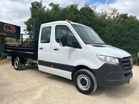 2020 Mercedes-Benz Sprinter 316CDi D/Cab 7 Seat LWB HD Tipper 160PS Tipper Diese