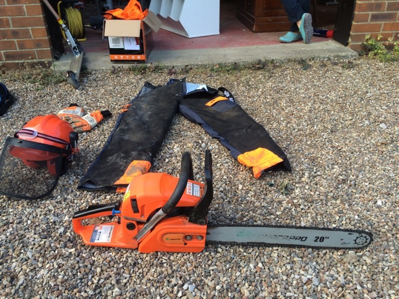 20in Chainsaw plus PPE in good condition in Canterbury, Kent Gumtree