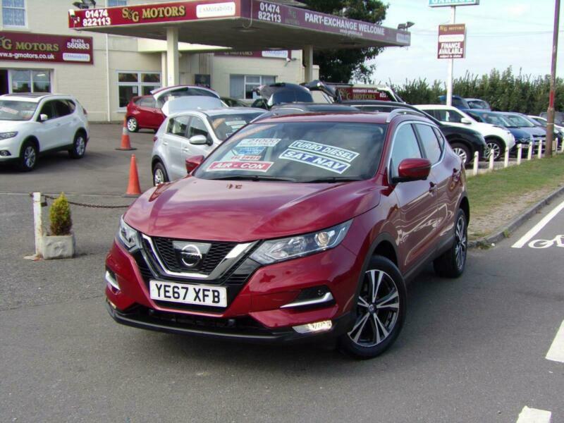 2017 Nissan Qashqai 1.5 dCi NConnecta 5dr SAT NAV HATCHBACK Diesel
