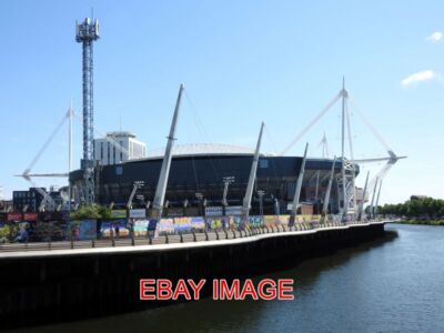 PHOTO  CARDIFF THE MILLENNIUM STADIUM  OPENED IN 1999 AND HOME OF THE WELSH RUGB