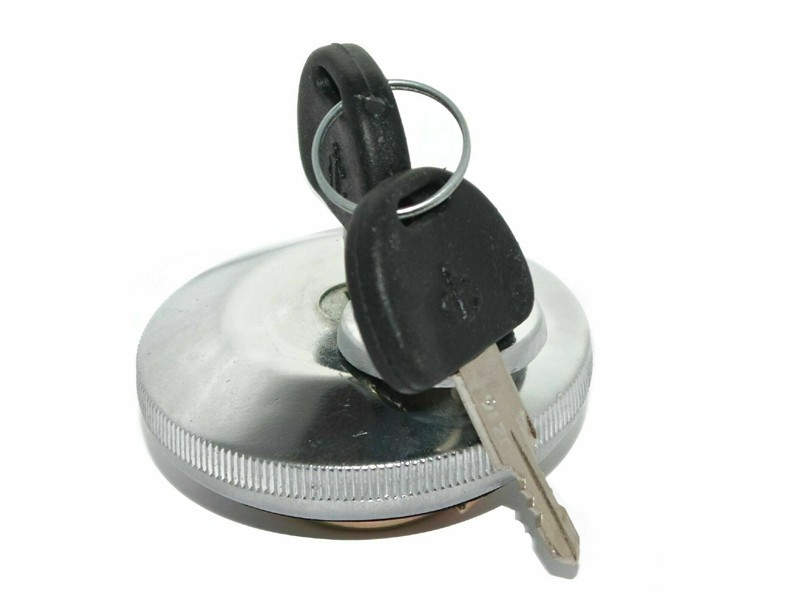 Lockable Fuel Tank Cap Chrome Plated With 2 Keys Fit For Massey Ferguson Tractor