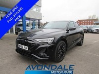2023 Audi Q8 e-tron Black Edition Quattro Family SUV 4x4 0.0 5dr SUV Automatic E