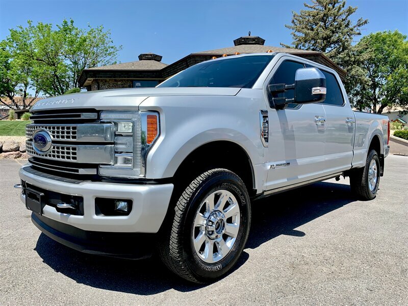 2017 Ford F250 Super Duty Platinum 28251 Miles Ingot Silver Power