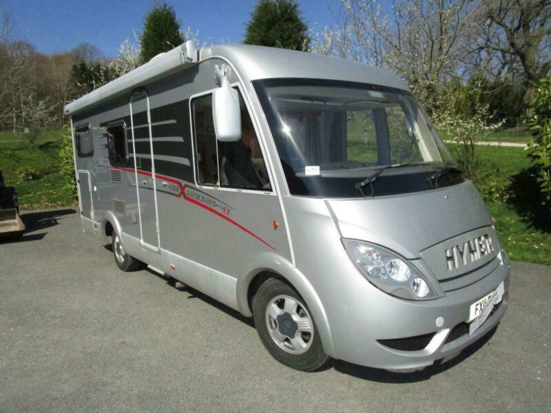 Hymer Exsis 562 Silverline Luxury Twin Single Bed 5 Berth Motorhome For