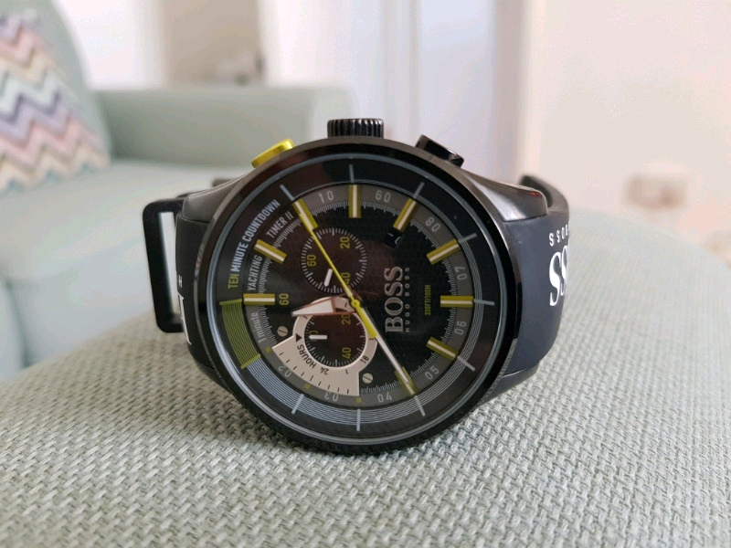 hugo boss yachting watch