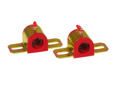 Prothane For Universal Greasable Sway Bar Bushings - 26MM - Type B Bracket - Red