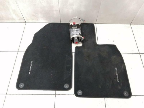 PORSCHE CAYMAN GT4 CLUBSPORT PACK FLOOR MATS + extinguisher BRACKET 98155161309