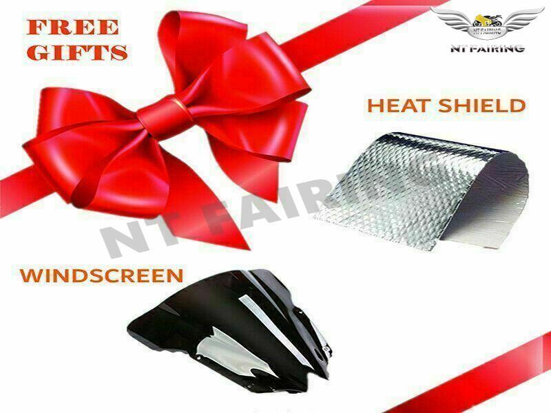 Fit for Kawasaki Ninja 2020-2023 650 EX650 Injection Red Black Fairing a012