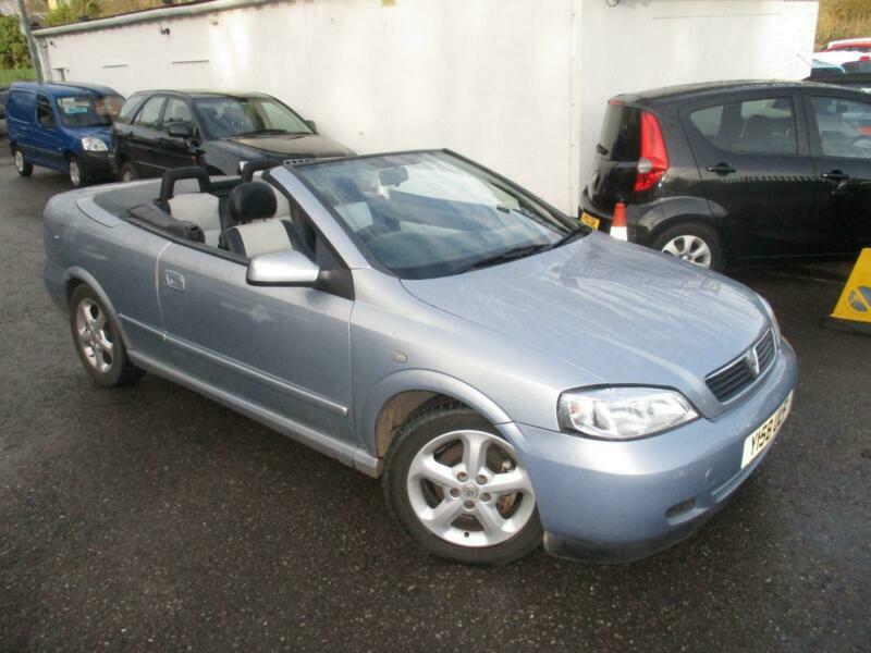 2001 VAUXHALL ASTRA COUPE CONVERTIBLE 16V FULL 2 TONE LEATHER