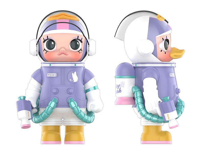デイジーダック スペースモリー フィギュア POP MART MEGA 400% Figure SPACE MOLLY Daisy Toy Figurine | eBay