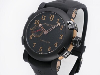 Romain Jerome Titanic DNA Five Black II T.BBB22.00 Rose Gold Ti