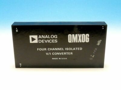 1x QMX06 ANALOG DEVICES USA FOUR CHANNEL Isolated V/I CONVERTER Module