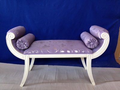 DIVANETTO DORMOUSE PANCHETTA BIANCO IMBOTTITA INGRESSO VARI COLORI