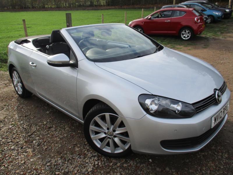 2012 VOLKSWAGEN GOLF SE TDI BLUEMOTION TECHNOLOGY CONVERTIBLE DIESEL