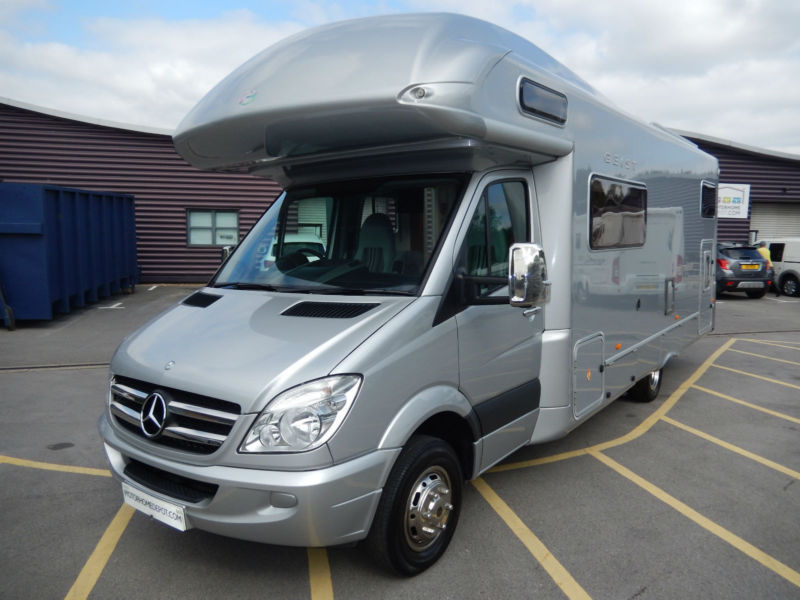 Geist Matterhorn Mercedes Automatic 6 Berth Rear Garage Motorhome For