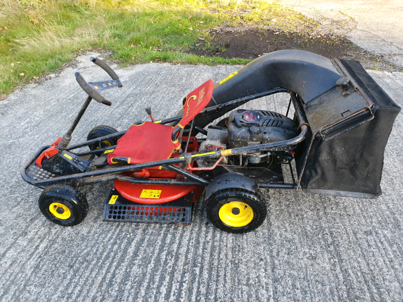 Wolf Garten kart ride on mower go kart in Menston, West Yorkshire