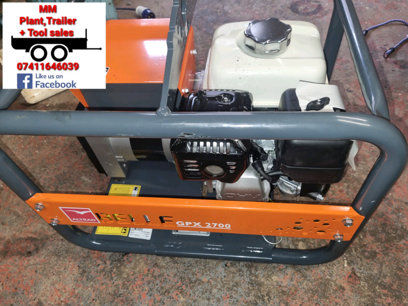 Belle GPX 2700 Honda generator (new) with warranty (£630inc vat) in