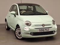 2016 Fiat 500 1.2 Lounge 3dr HATCHBACK PETROL Manual