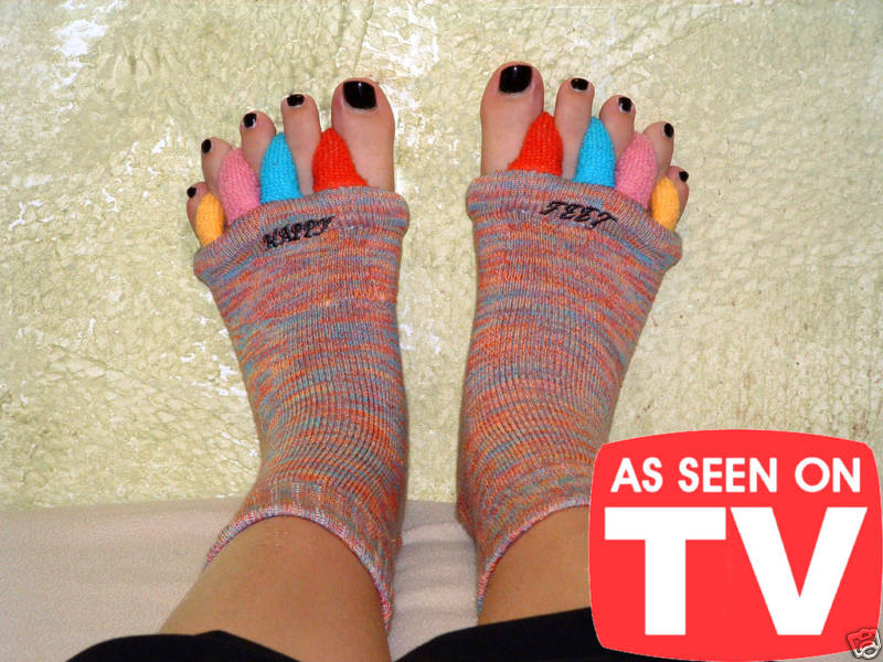 Foot Pain Toe Pain Crooked Toes Men + Women Happy Feet
