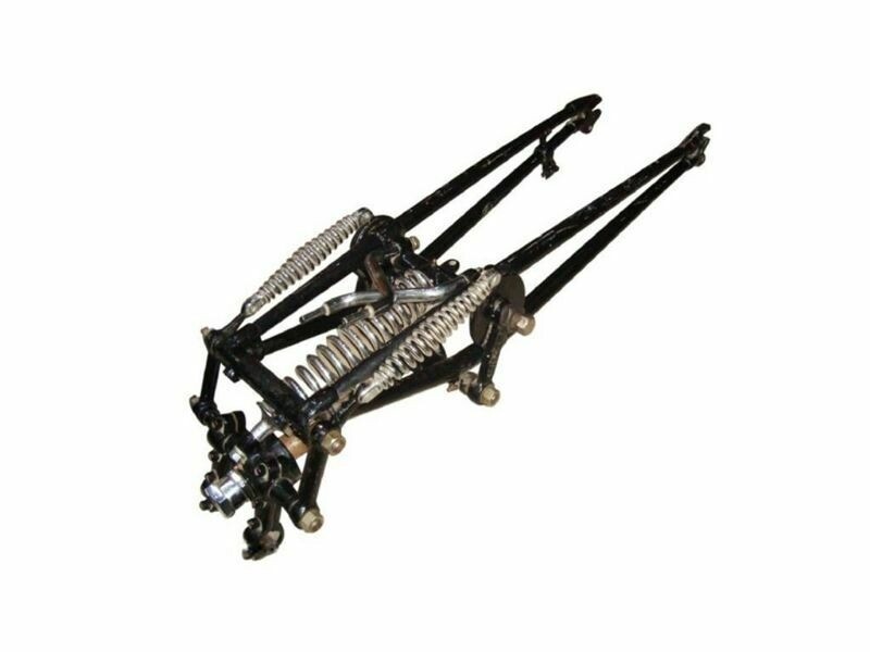 For Norton 16H Front Girder Fork Springer Assembly Black Chrome