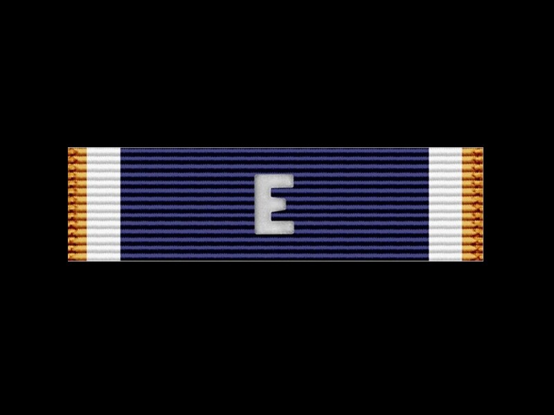 BATTLE "E" Battle Efficiency RIBBON US NAVY MARINES PIN UP MILITARY ISSUE eBay