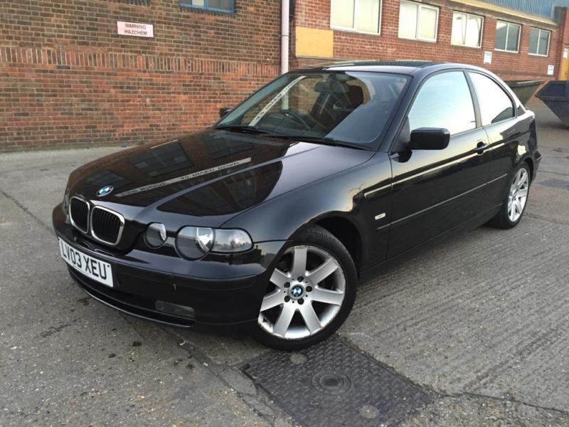 BMW 316 1.8 Auto 2003 ti SE Compact Petrol 3 door Black