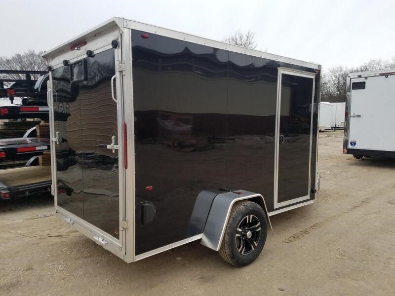 2020 Interstate One 6x10 Aluminum Enclosed Cargo Trailer Aluminum Frame