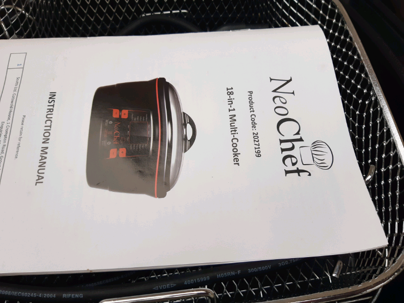 NeoChef 18 in 1 Multi Cooker in Inverness, Highland Gumtree
